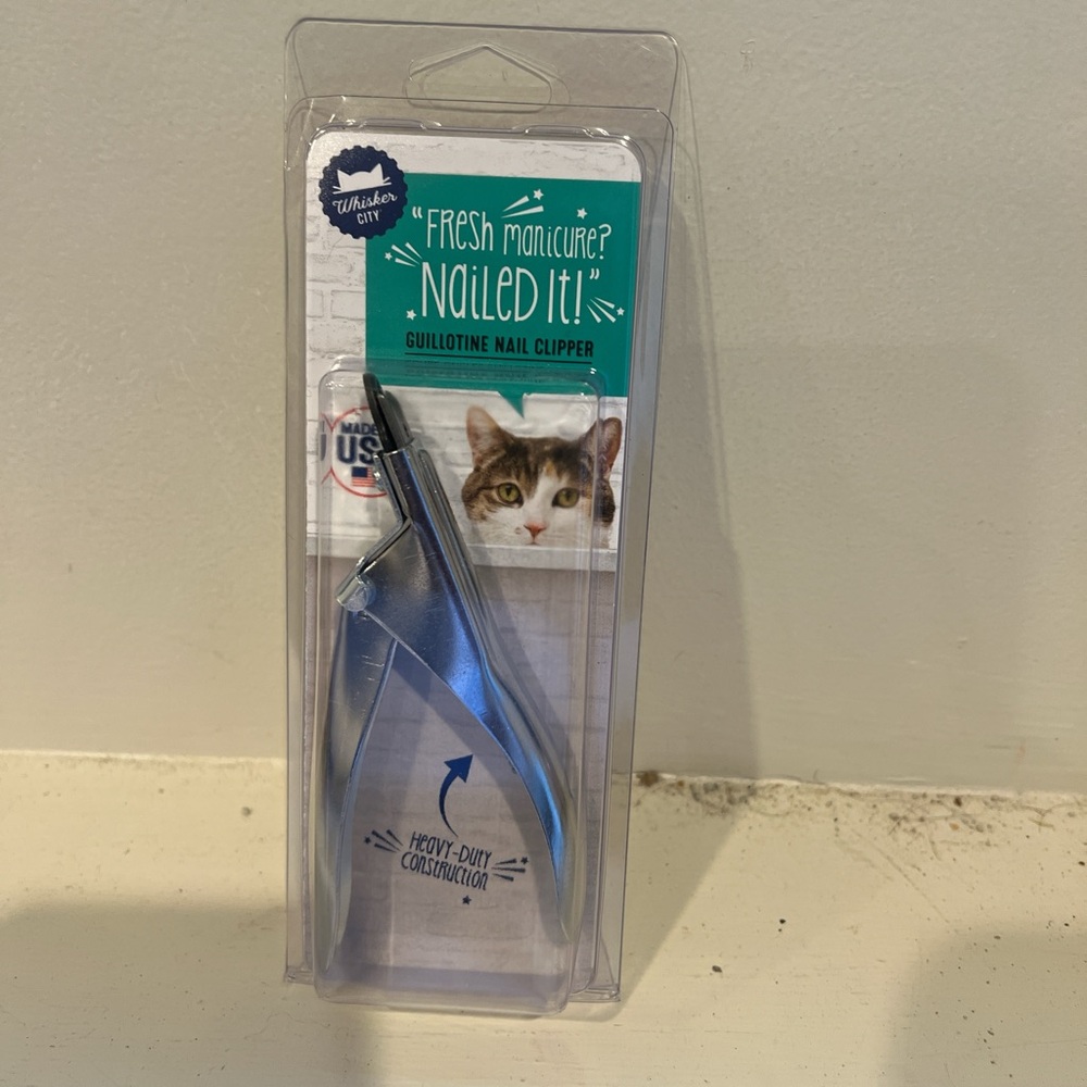 Blue Guillotine Nail Clipper
